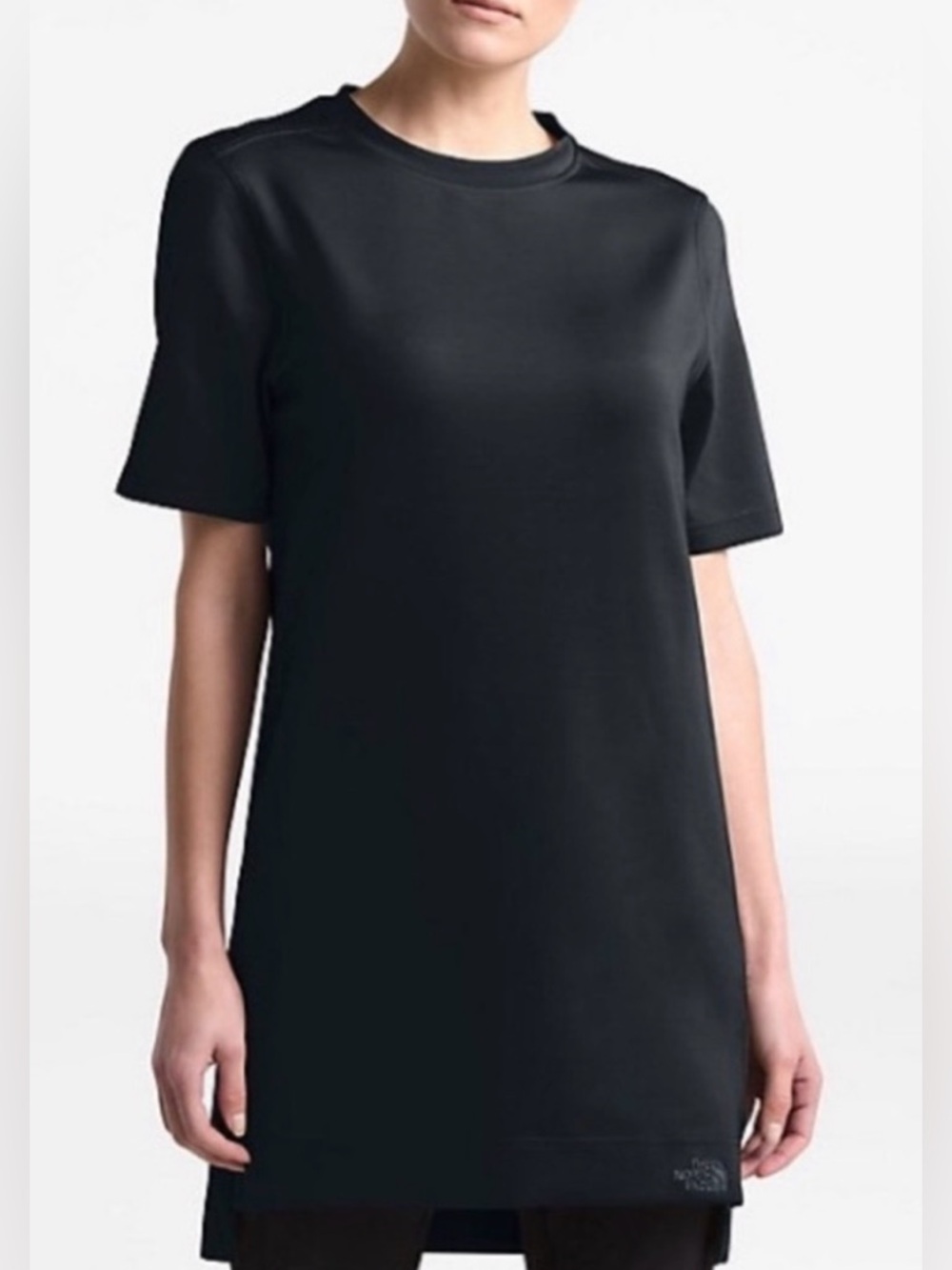 NWOT The North Face T Shirt Dress Women’s XL Black Short Sleeve